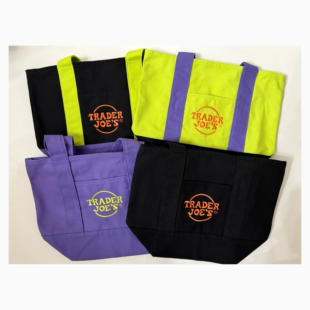 Trader Joe’s Halloween Trick or Treat Canvas Bags